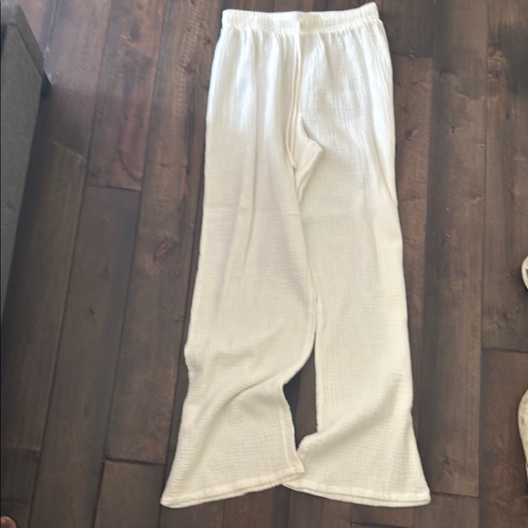 Altar'd State Pants - Altar’d State Flowy White Pants